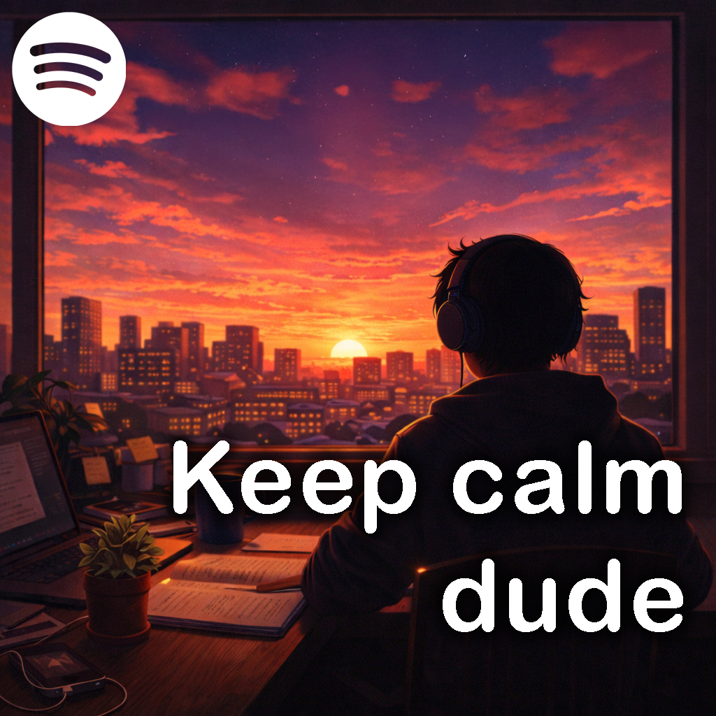 Playlist cover for Keep calm dude